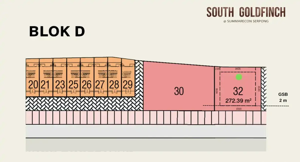 siteplan-kavling-south-goldfinch-summarecon-serpong-blok-d